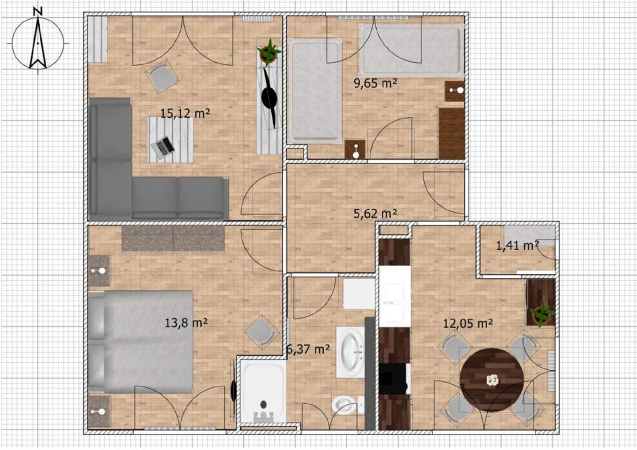 Ferienwohnung Stadtidyll وينتربرغ المظهر الخارجي الصورة